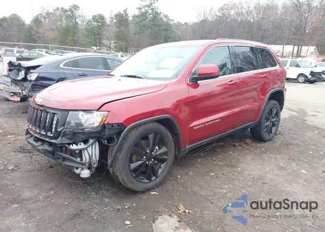 2012 Jeep Grand Cherokee Laredo из США, поврежденный, VIN 1C4RJEAT2CC361808